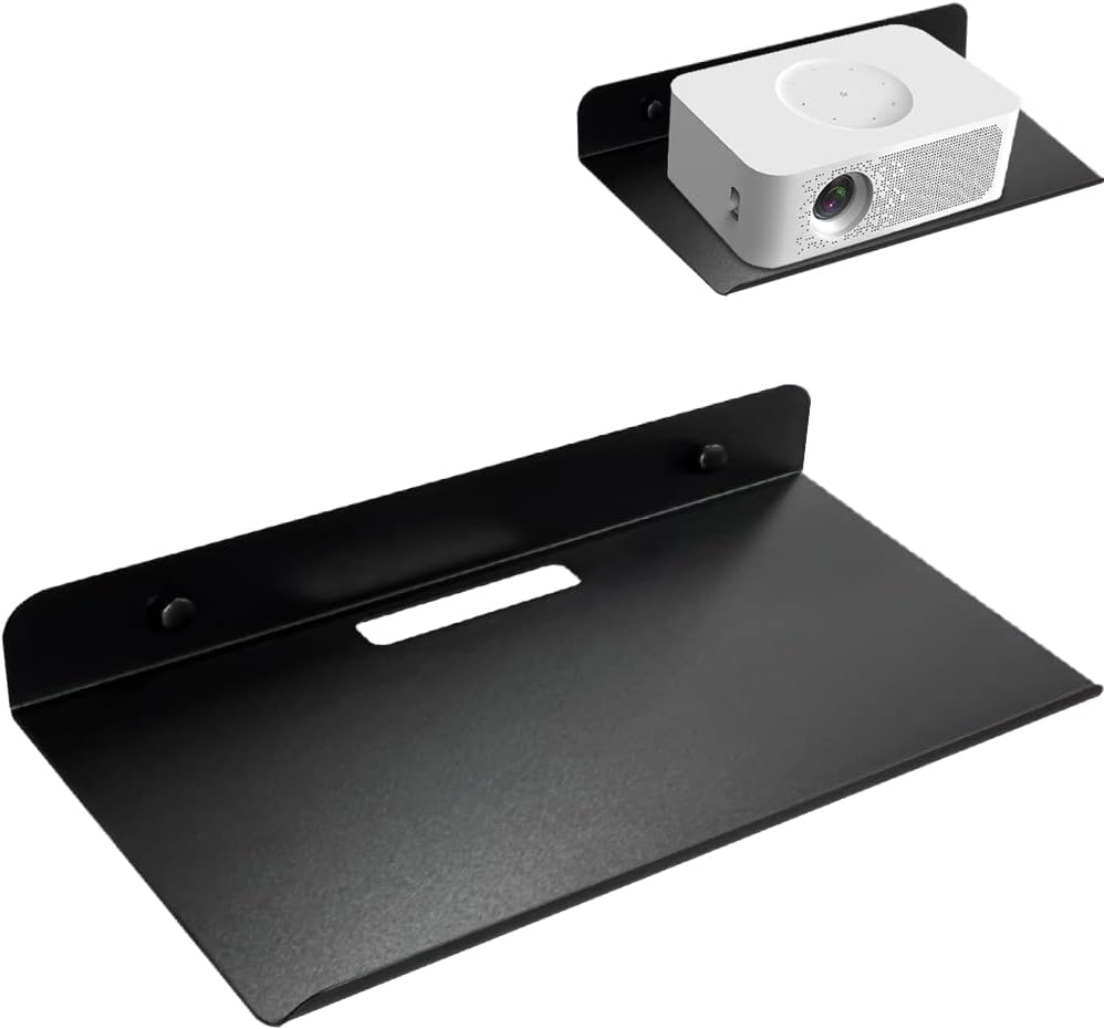 Drill-Free Wall Mount Floating Display Shelf with Cable Hole Baby Monitor Projector Wall Shelf Video Camera Storage WiFi Router Smart Speaker Drill-Free Wall Mount Floating Display Shelf with Cable Hole Baby Monitor Projector Wall Shelf Video Camera Storage WiFi Router Smart Speaker