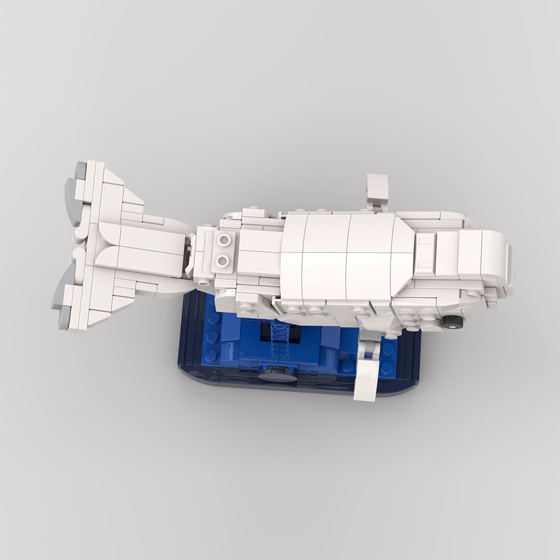 MOC-214769 - Kit de construcción de ballena beluga (303 piezas)