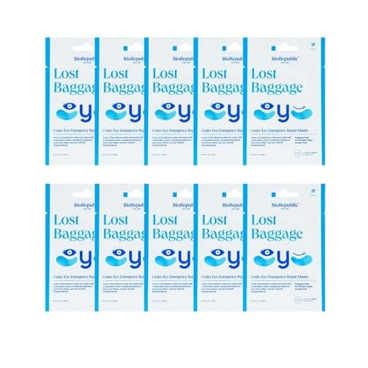 How to get luggage from one flight to another BioRepublic Under Eye Repair Masks