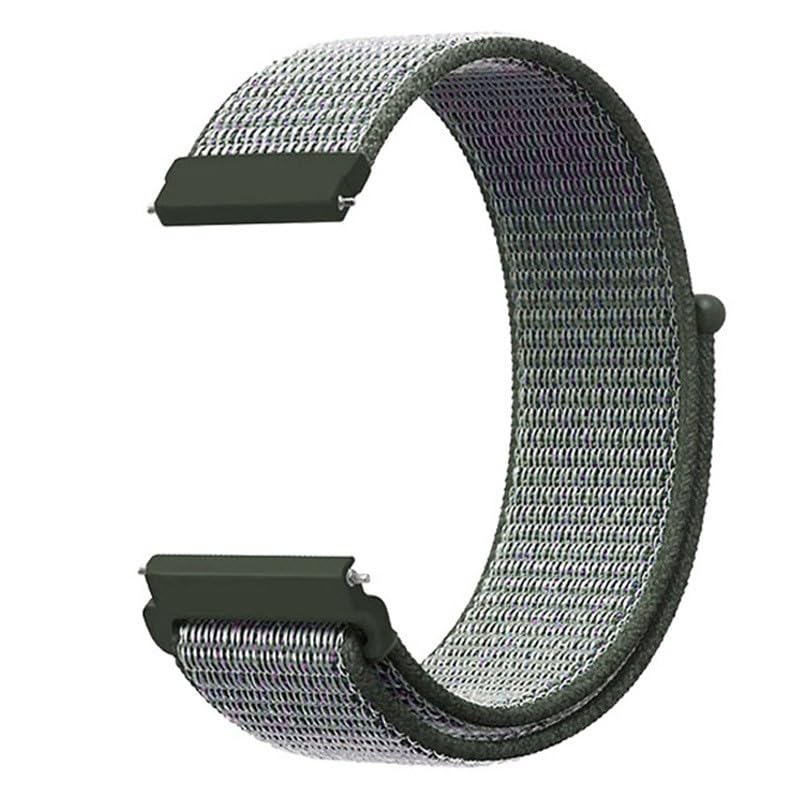 Correa de nailon compatible con Garmin Vivoactive 6, correas elásticas ajustables para reloj, correa deportiva transpirable de repuesto para Garmin Vivoactive 6, talla única, Nailon, 0