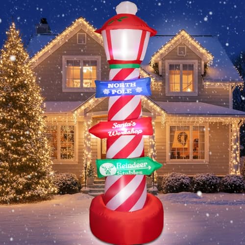 7ft Christmas Inflatable Outdoor Decoration,Christmas...