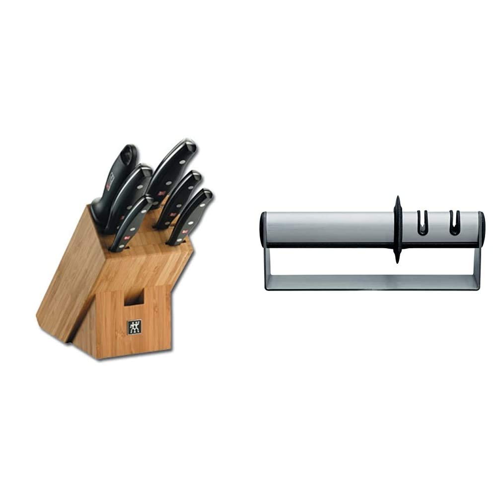ZWILLINGTwin Pollux, Knife Block 7-pcs & ZWILLING TWINSHARP Select (Stainless Steel, 2 Modules)