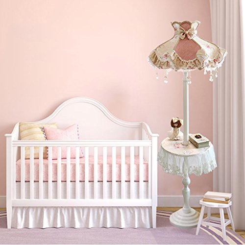 Preisvergleich Produktbild Mehrzwecktisch mit einem kleinen Tisch Nachttischlaterne Pastoral Schlafzimmer Massivholz vertikale Beleuchtung A