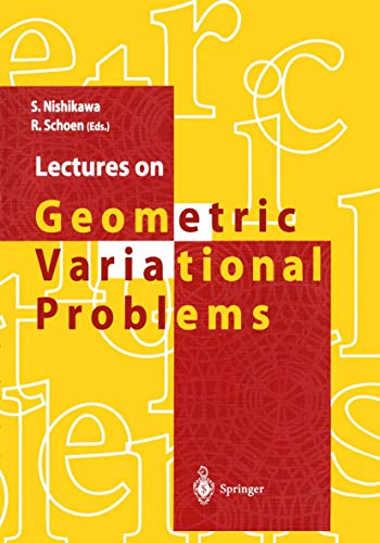 Lectures on Geometric Variational Problems view 2