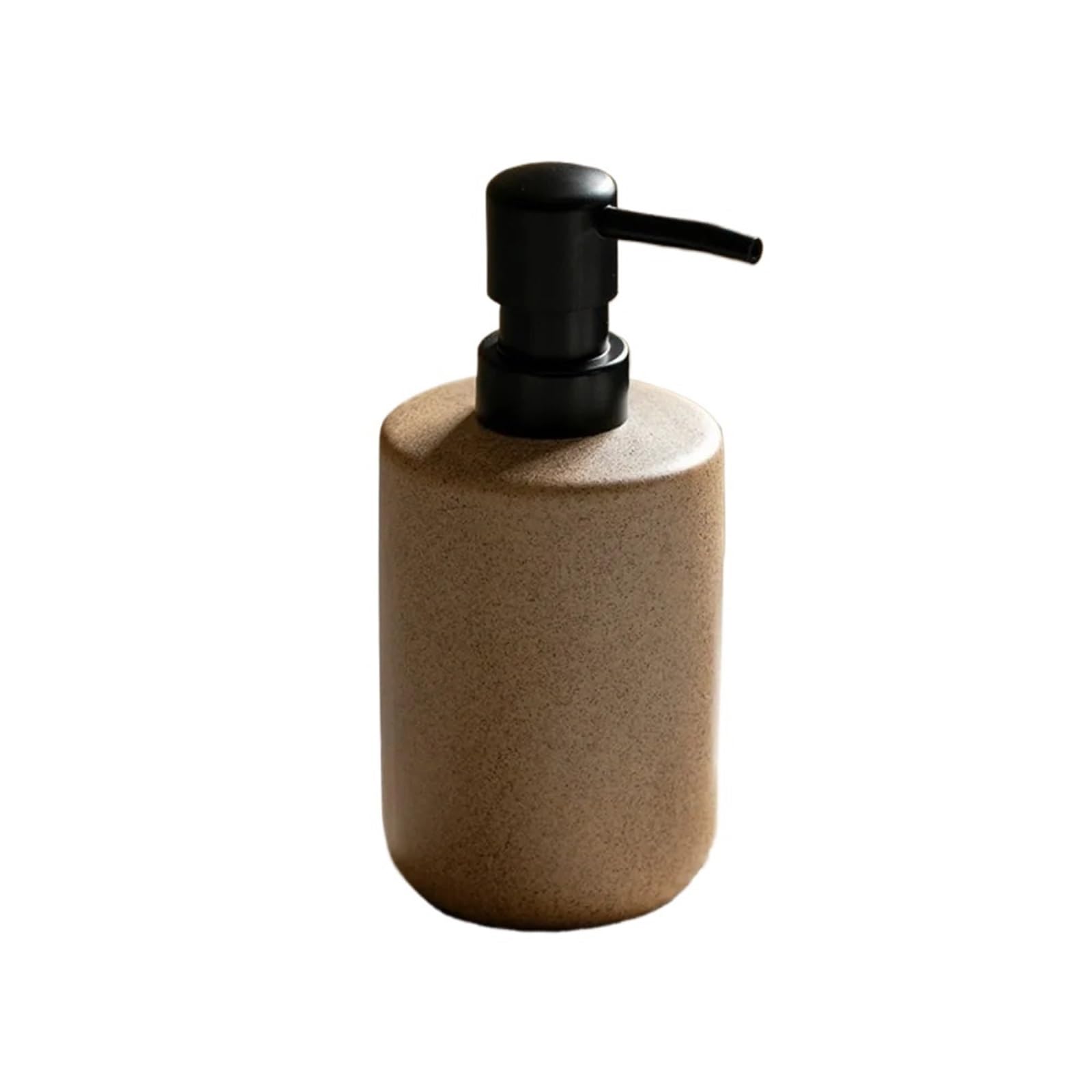 Soap Dispenser Vintage Pottery Lotion Bottle 350ML Squeeze Simple Bathroom Soap Dispenser