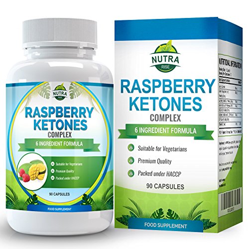 Chetoni di lampone, complesso per dieta e perdita di peso, con mango africano, acetil-L-carnitina, tè verde, bacca di Acai, potente inibitore di appetito e brucia grassi per dimagrire, 60 capsule