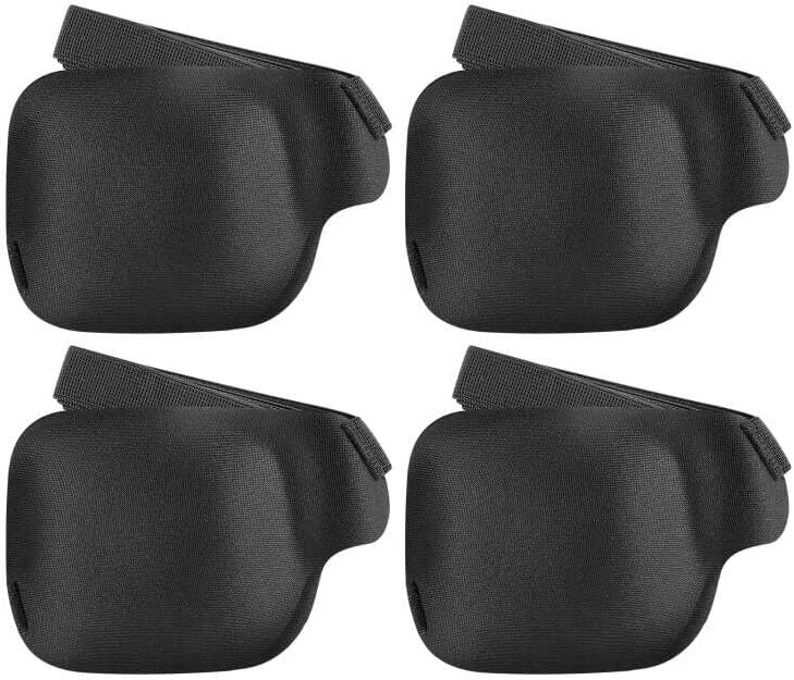 eZAKKA Parches de ojos para adultos y niños, ojo derecho, 4 piezas, parche médico para ambiciopía, estrabismo y después de la cirugía, color negro