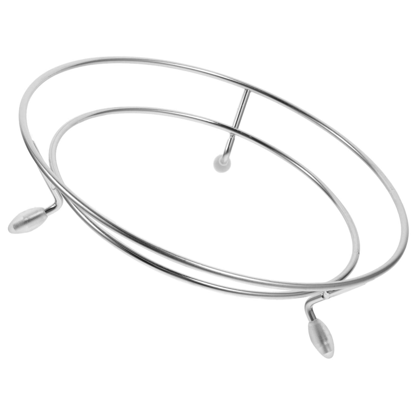 CIYODO Stainless Steel Pot Rack Heat Resistant Wok Holder Compact Design for Kitchen Table Countertops Easy Assembly Steamer Rack Tripod for Efficient Space Use