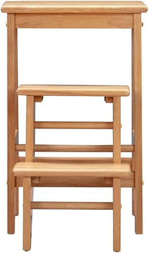 Miniatura 3 de Boraam Niko Taburete plegable de 24 pulgadas natural pulgadas