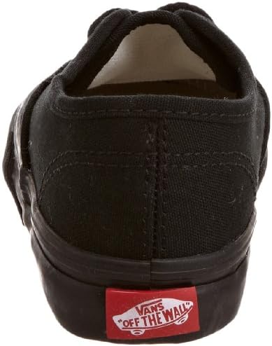 Vans Kids' Authentic Shoes,Black/Black,6.5 | Image 2