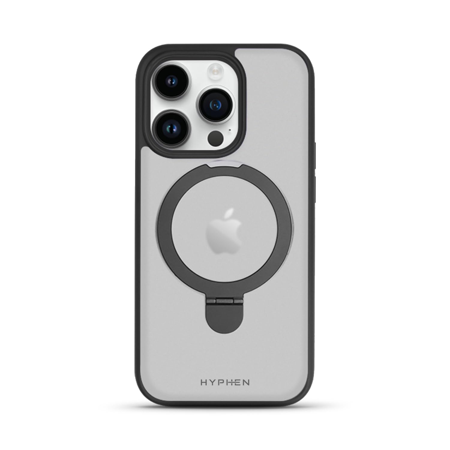 HYPHEN MagSafe Stand Case - Gray - iPhone 15 Pro Max - 6.7