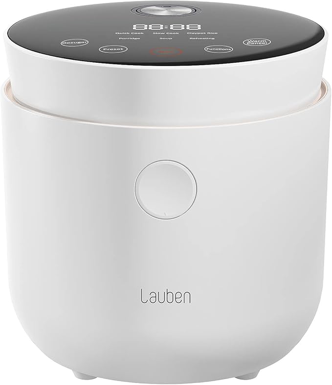 Amazon.de Lauben Low Sugar Rice Cooker Reiskocher mit LowSugarFunktion, Fassungsvermögen 1,5l