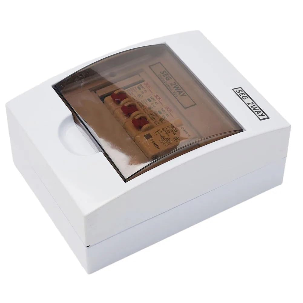 Caja Distribucion Electrica,Cuadro Electrico Caja de distribución energía 6Amp 16Amp 20Amp 32AmpMCB for unidades consumo RCD + 6A 16A MCB 40Amp 30mA 1 unidad
