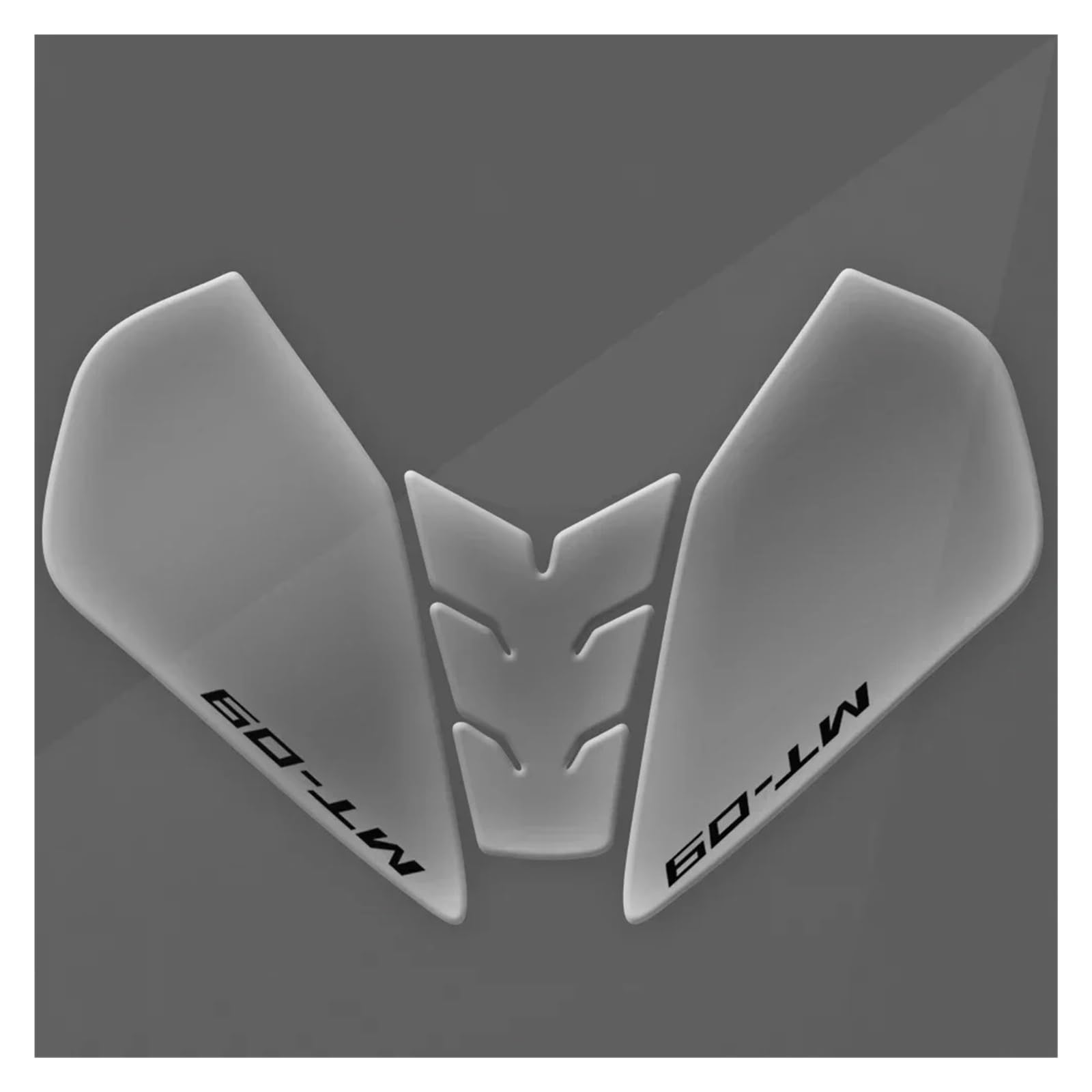Motorcycle Fuel Tank Pad Stickers for YAM&AHA MT09 SP MT 09 MT-09 2024 Tank Pad Protective Film Clear Suitable Fit Fishbone Sticker Carbon Fiber Texture