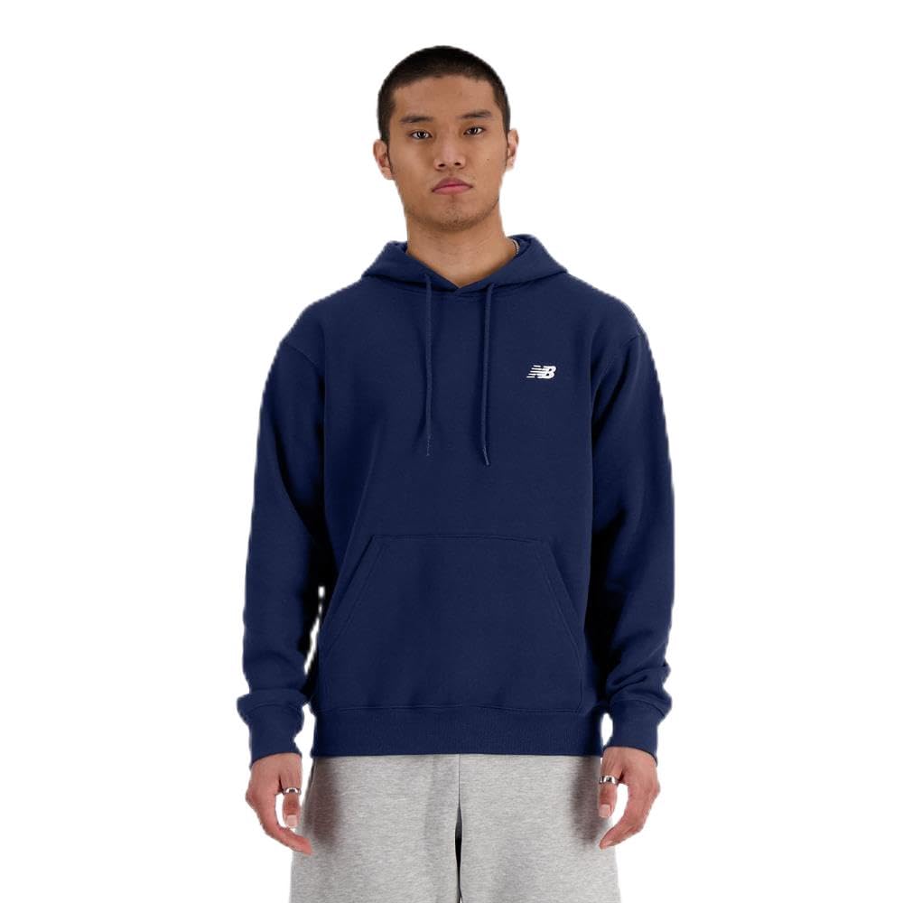 New Balance Men's Sport Essentials Fleece Hoodie, Nb Navy, M