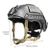 Yzpacc Tactical High Cut Helmet Chin Strap Adjustable Dial 4 Points Suspension System with Bolts and Screws for Tactical HL-31/HL-32 Fast MICH Bump Helmet Accessory