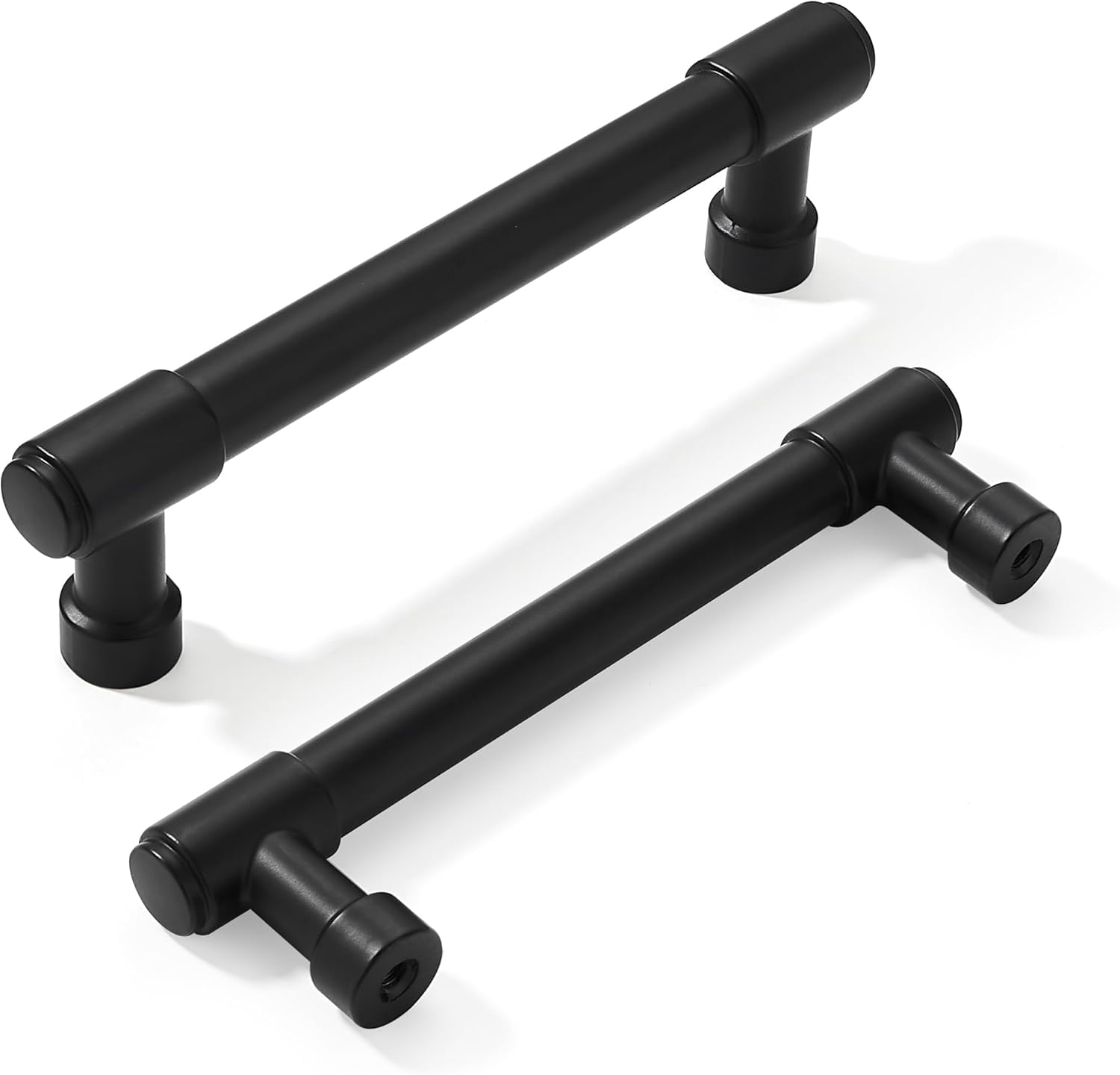 khtumeware 20 Pack 3-3/4 Inch(96mm) Matte Black Cabinet Pulls Kitchen Cabinet Hardware for Cupboard Drawer Handles Dresser Pulls — image 1