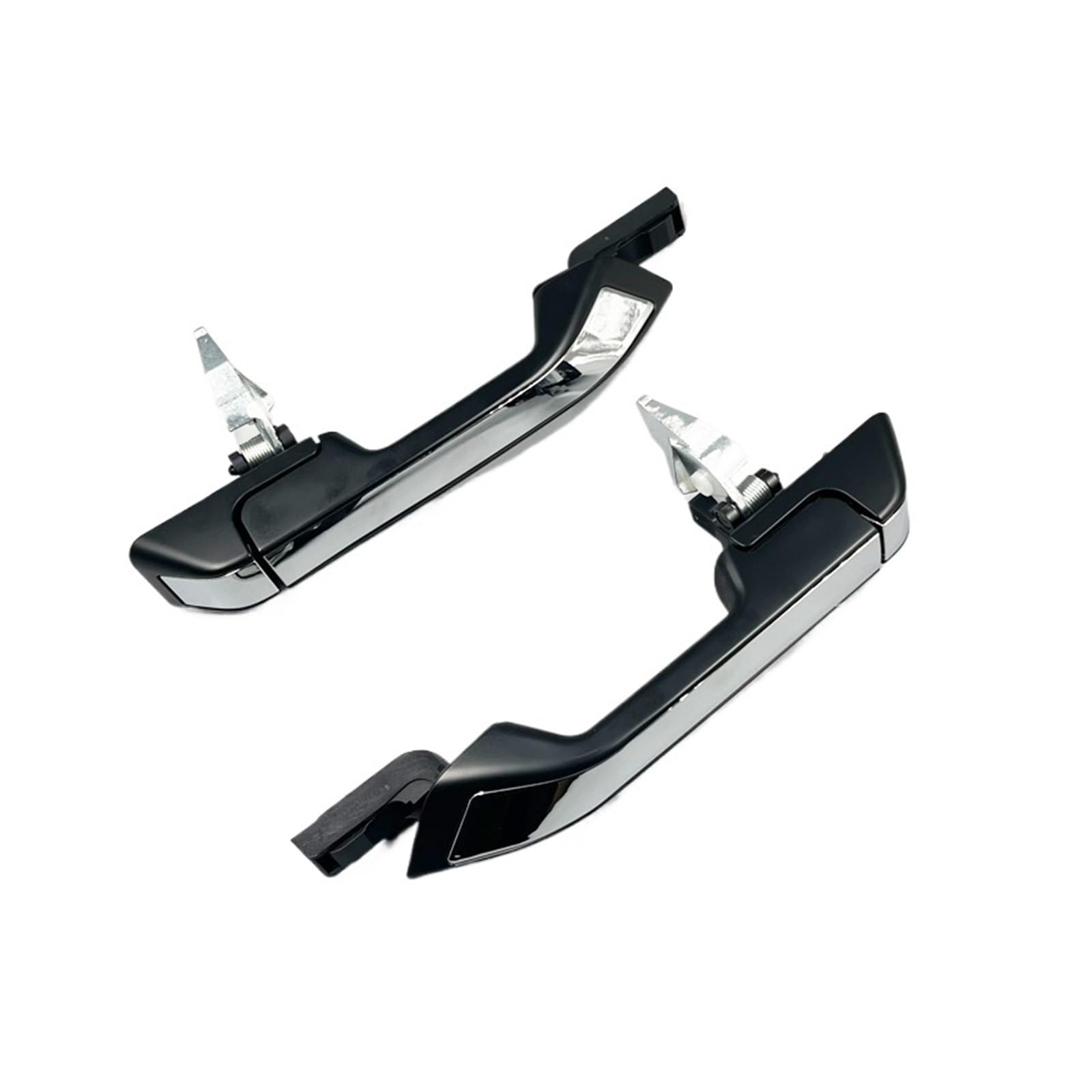BYSKJZ Car Outer Door Handle Replacement for Odyssey 2011 2012 2013 2014 2015 2016 2017 Exterior Door Handle Outside Front Rear Black(1 Pair Rear)