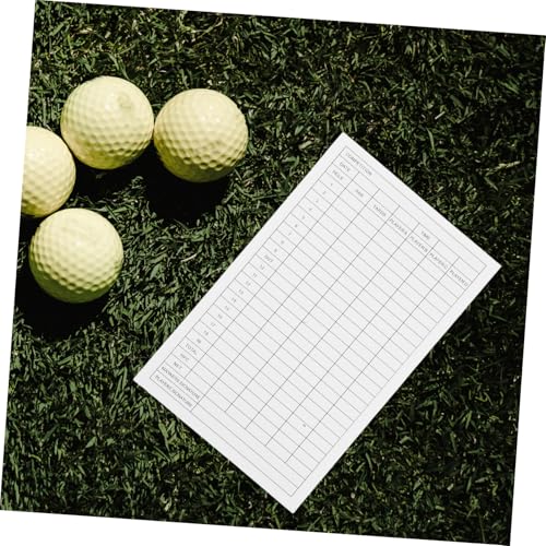 Tarjetas para anotar puntuación de golf BESPORTBLE 30pcs miniatura 3
