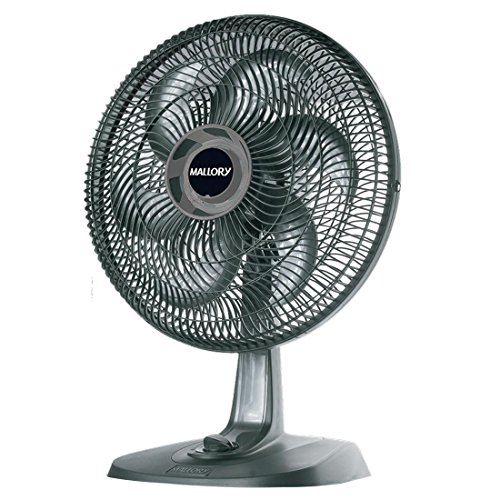 Ventilador de Mesa, TS40+, Preto, 220v, Mallory