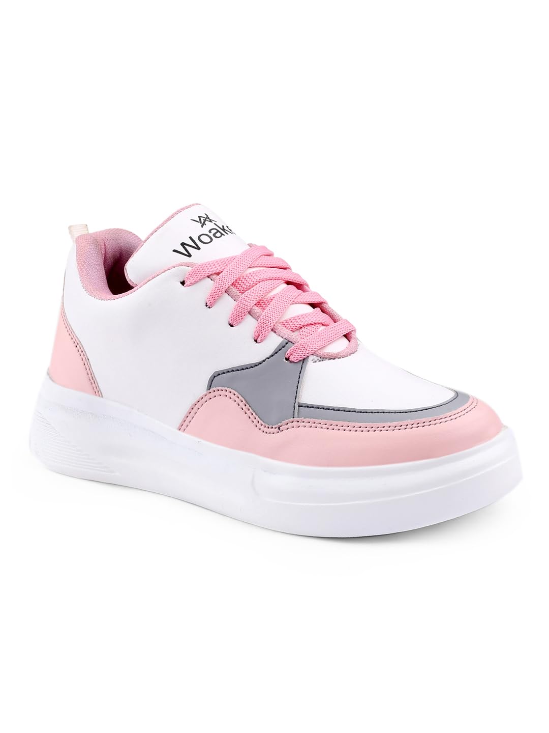 See full amazon price history chart for WOAKERS Synthetic Leather Casual Sneaker Shoes for Women (Baby Pink, 9) (GIRLS-104-MULTI) WOAKERS Synthetic Leather Casual Sneaker Shoes for Women (Baby Pink, 9) (GIRLS-104-MULTI) (B0CX5B5R5Z) Amazon Price History, Amazon Price Tracker