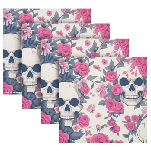 Servilletas de Tela Reutilizables 20 x 20 in Set x4 miniatura 1