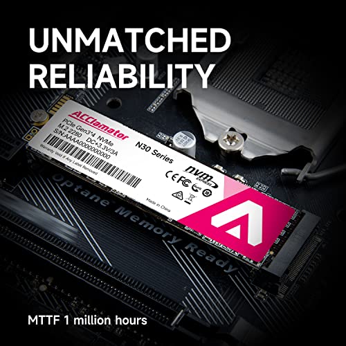 Acclamator N70E SSD SSD Acclamator Acclamator NVMe 2TB Gen4*4 M.2 N70E 2TB NvMe Gen4 M.2 2280