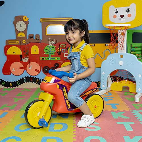 Image of OK Play Street Hawk Bike for Kids, Perfect Ride on Toy, Indoors and Outdoor, 2 to 4 Years (Red)