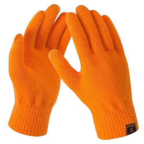 Bequemer Laden Mujeres Guantes Termicos Guantes Tactiles de Punto para Regalo Navidad Mujer