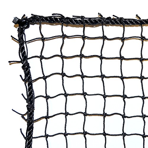 JFN Nylon Golf Practice/Barrier Net, 10' x 40', Black