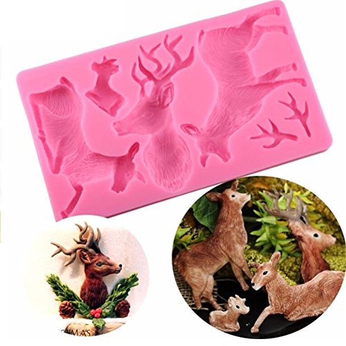 Valink Elk cervo testa a forma di stampo per