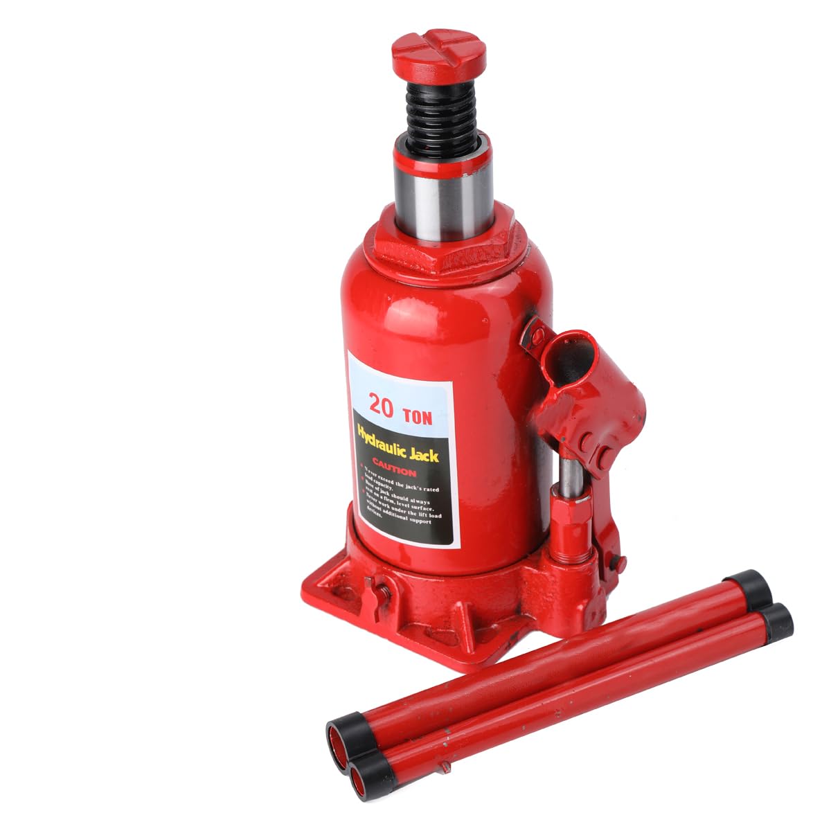 LALABU Hydraulischer Wagenheber 20 T Flaschenheber für SUV PKW Transporter Stempelwagenheber 22-41 cm Auto Wagenheber Robuste Hebevorrichtung für Reifenwechsel und Wartung