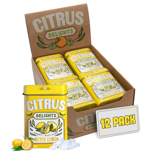 Citrus Delights Meyer Lemon Candy | Natural Ingredients, No Artificial