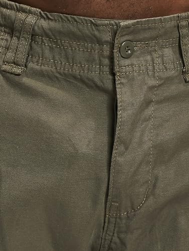Men's Pure Slim Fit Trousers Olive4
