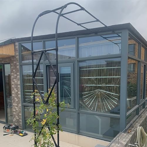 Support mural plantes grimpantes résistant au vent, arche 300cm