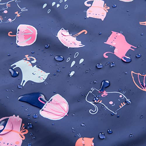 TAPUU Boys Girls Rain Jackets Waterproof Zip Hooded Windbreakers for Kids4