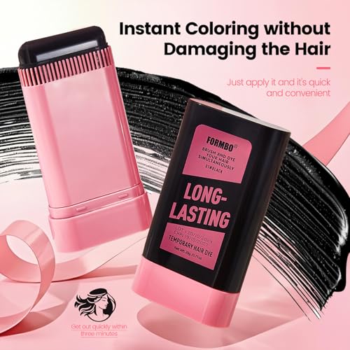 Hair Color Comb Long Lasting Root Touch Up Temporary Dye Instant Gray Cover for Men and - image 5