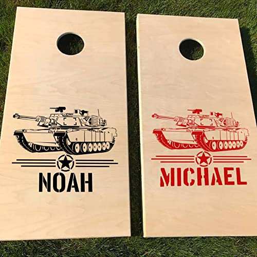 Vinilo Decorativo Personalizado Tanque M1A1 Abrams miniatura 4