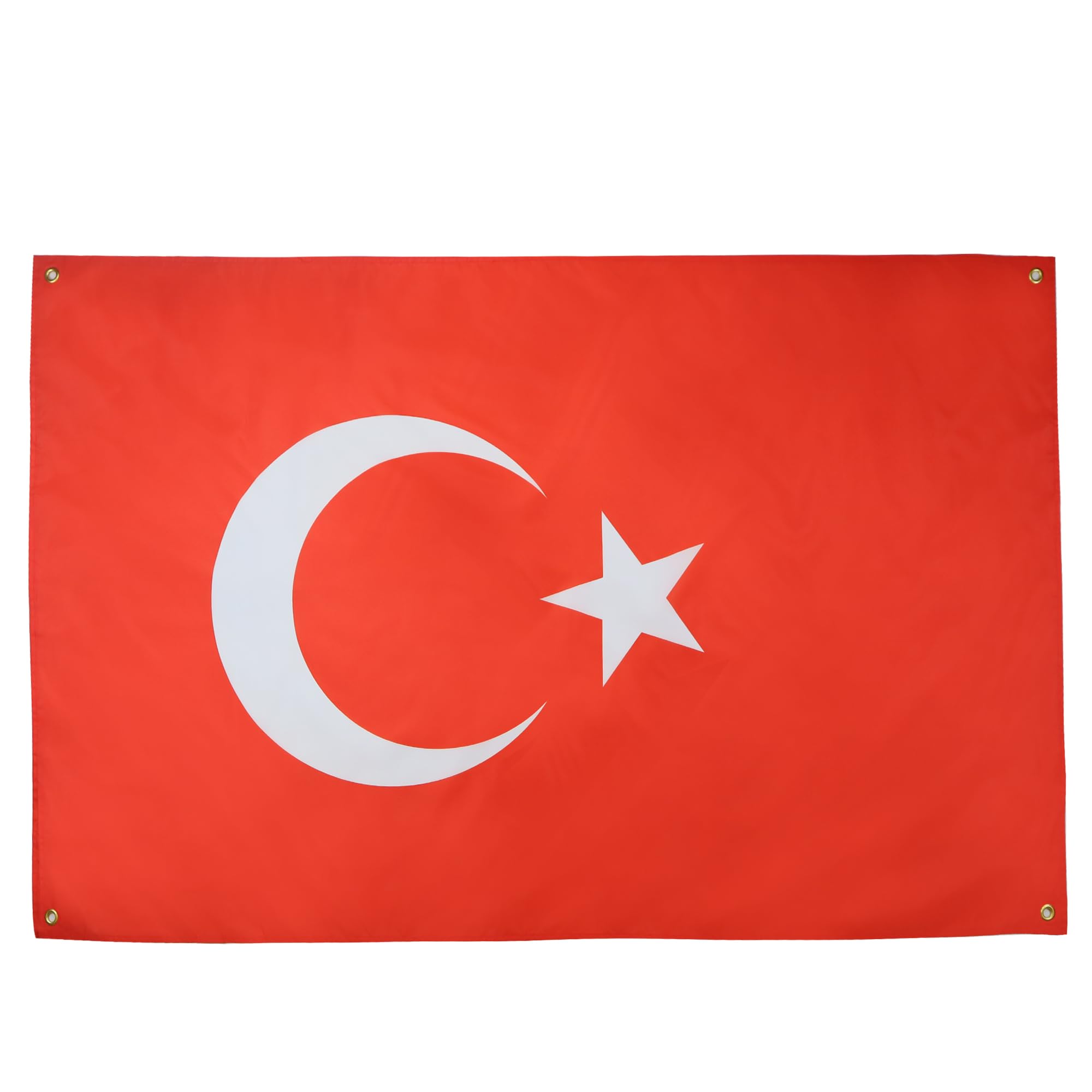 AZ FLAG Türkei-Flagge, 150 x 90 cm, mit 4 Ösen, türkische Flagge für Balkon oder Wand