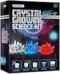 Crystal Growing Kit for Kids - Science Experiments Easter Gifts for Boys & Girls Ages 8-14 Year Old - Discovery STEM Toys for Kids & Teen Age Boy/Girl Arts & Crafts Kits - Cool Educational Ideas