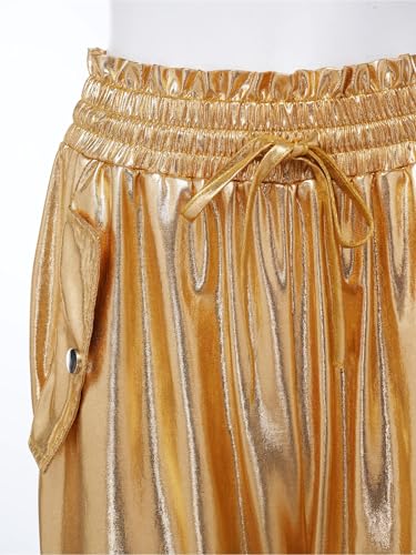Pantalon de danse pour spectacle de scene effet holographique