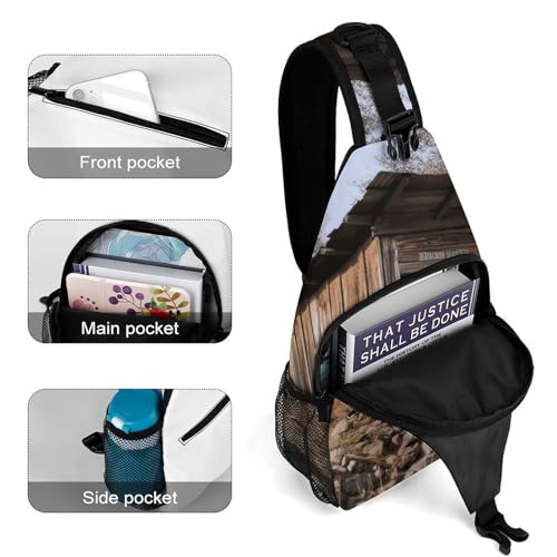 Bolso tipo bandolera deportivo para viaje senderismo miniatura 4