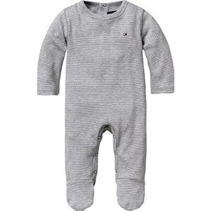 Tommy Hilfiger Unisex – Baby kledingset CAMERON STRIPE BABY COVERALL L/S / EZ57107230