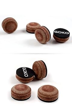 Pool Billiard Cue Tips - 4 Pieces Pool Cue Tip/Snooker Cue