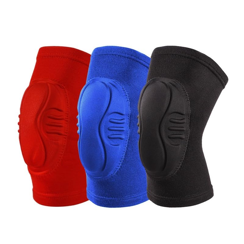 EVA Sponge Anti-collision Sports Knee Pads Thick Breathable Warm Cycling Fitness