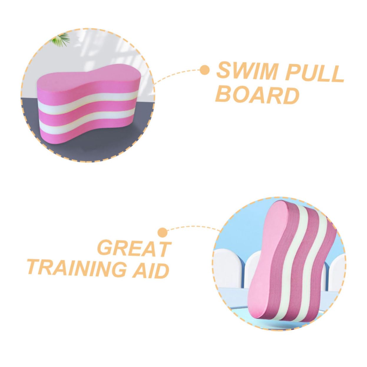 Parliky Pull Buoy Swim Training Aid Lightweight Floating for Beginners Adults Convenient Leg Float for Enhanced Swimming Skills Safety Pool and Outdoor Activities