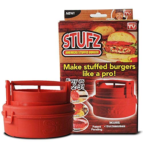 IDEA VILLAGE PRODUCTS CORP Stufz Hamburger Maker Boxed