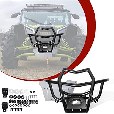 GaofeiLTF Front Bumper Compatible with Can-Am Maverick X3 Max R RR 2017 2018 2019 2020 2021 2022 2023 Heavy Duty Pre-Runner Bumper Brush Guard Protector Replaces OEM 715002878 Cover