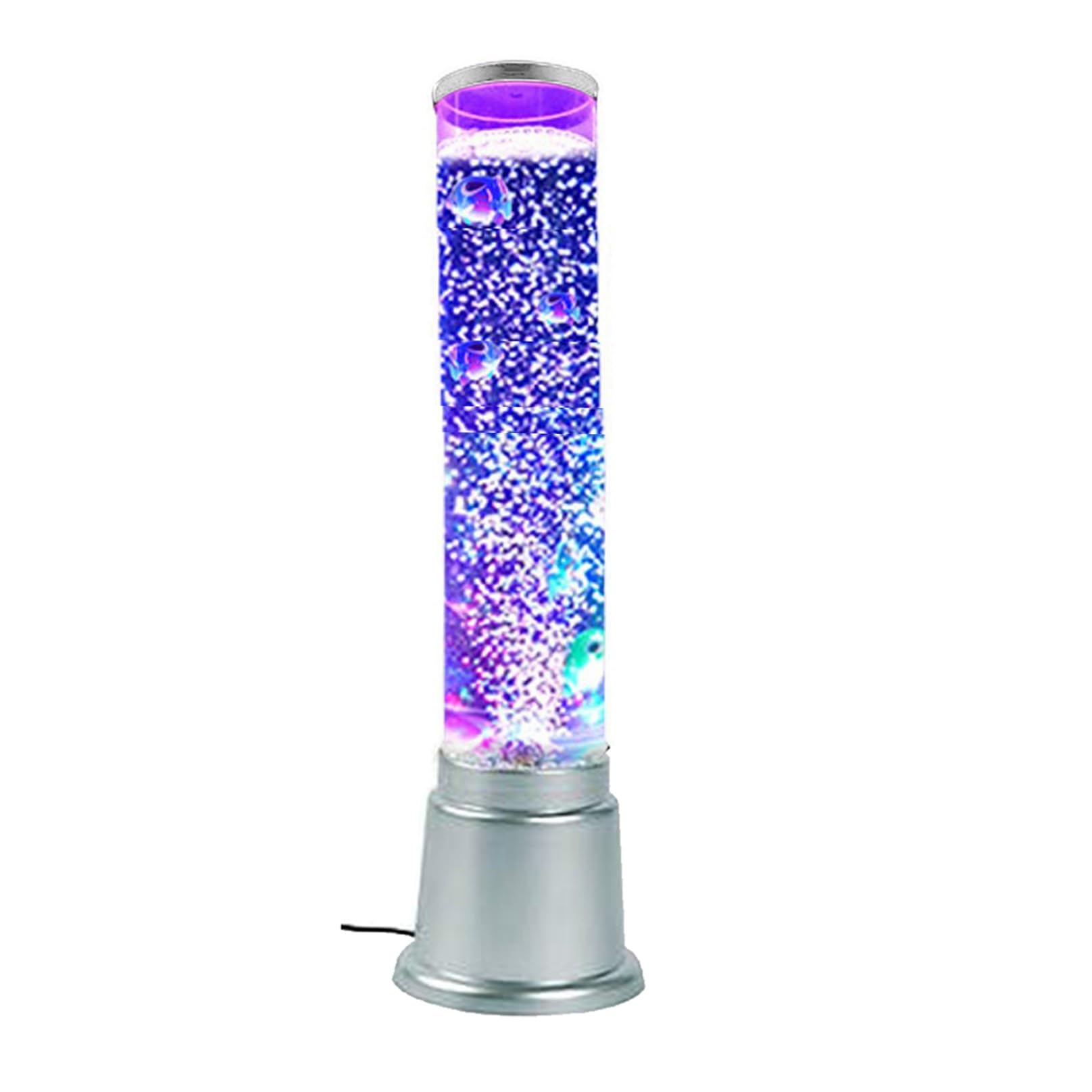Lampa LED Jellyfish, lampki nastrojowe do akwarium dla dorosłych, dzieci, 7 zmieniających kolor świateł Nlight do dekoracji domowego biura, prezent dla ADHD i autyzmu(58cm)