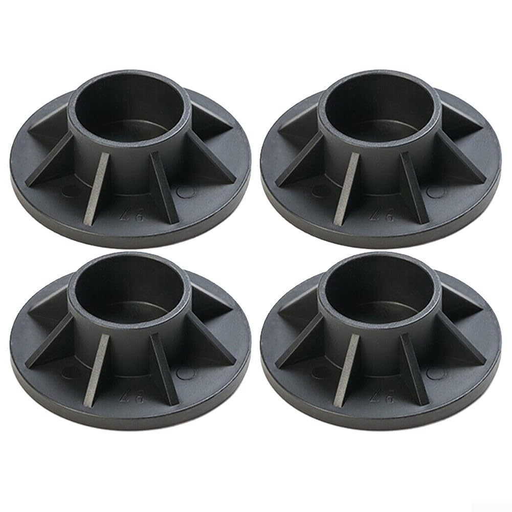Tapa de plástico para patas Intex 25021, compatible con piscinas de marco de metal de 18 a 24 pies y modelos rectangulares pequeños 28279/28270/28271, se adapta a agujeros verticales de 2 pulgadas